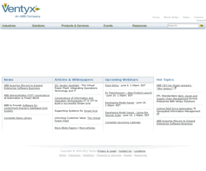 indus.com: Solutions for Global Energy, Utility, Communications, and Other Asset-Intensive Organizations
Overview of Ventyx