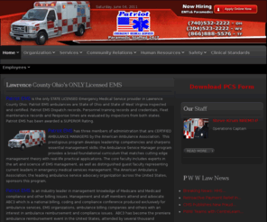 lawcoohioems.com: Patriot EMS - (866)888-5576
Patriot EMS - Ironton, Ohio (866)888-5576