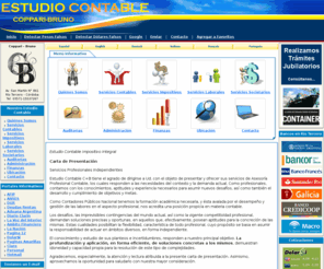 lucianocoppari.com: Estudio Contable, Jubilaciones en Argentina, Haberes, IVA Compras/Ventas.
Estudio Contable Impositivo Integral en Río Tercero Córdoba Argentina.