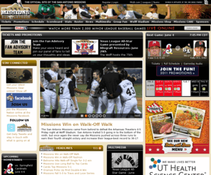 samissions.com: The Official Site of Minor League Baseball | San Antonio Missions Homepage
The Official Site of Minor League Baseball | San Antonio Missions Homepage