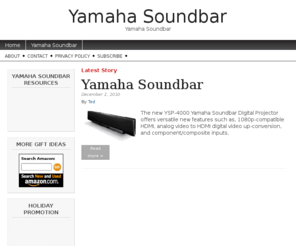 yamahasoundbar.com: Yamaha Soundbar
Yamaha Soundbar