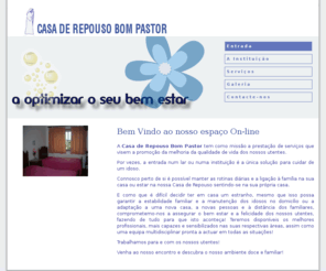 crbompastor.com: Casa Bom Pastor - Entrada
Casa de Repouso Bom Pastor do Algueirão