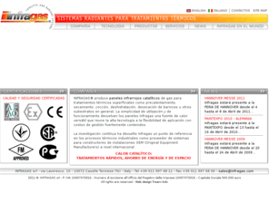 infragas.es: Sistemas radiantes y cataliticos
Sistemas radiantes y cataliticos para tratamientos térmicos superficiales