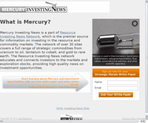 mercuryinvestingnews.com: Mercury Investing News
Mercury Investing News