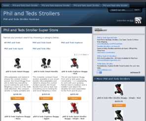 phil-and-teds-strollers.net: Phil and Teds Strollers | Free Shipping on Phil and Teds Strollers - Phil and Teds Strollers
your single source for Phil and Teds Strollers.  All Phil and Teds Strollers are in stock and ready to ship.