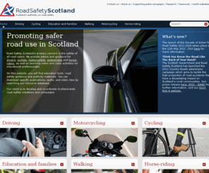 roadsafetyscotland.com: Home — Road Safety Scotland
Road Safety Scotland promotes road safety initiatives and campaigns across Scotland.