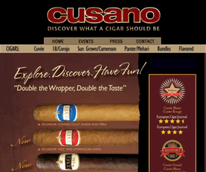 teenthuduc.info: Cusano - Discover what a cigar should be
Try our smooth, full-bodied cigars with five organically grown tobaccos, two Cuban- and two Dominican-seed in Connecticut Shade or Maduro wrappers.