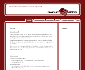 avantguard-security.com: Startseite ..:: AvantGuard ::..
