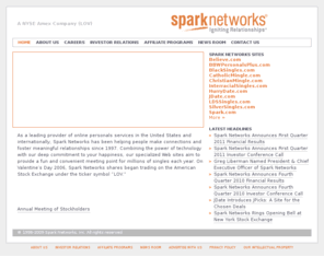 spark networks dating sites Spark networks inc, owner of christianminglecom, ldssinglescom and other faith-based dating websites, will make its services more. spark networks dating sites Spark networks inc, owner of christianminglecom, ldssinglescom and other faith-based dating websites, will make its services more.
