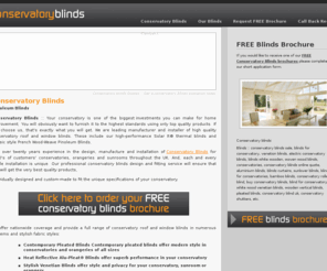 conservatoryblindsquote.co.uk: Conservatory blinds Quotes :: Get a conservatory blinds quotation today
Conservatory blinds Quotes :: Get a conservatory blinds quotation today