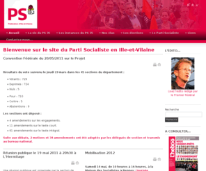 ps35.org: Bienvenue sur le site du Parti Socialiste en Ille-et-Vilaine
Joomla! - le portail dynamique et système de gestion de contenu