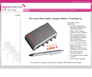 pyroscience.com: home - Pyro Science
Website of Pyro Science e.K.