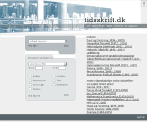 tidsskrift.dk: tidsskrift.dk
