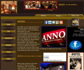 anno-minden.com: ANNO: die besondere Kneipe & Restaurant: Minden Deutschland.
ANNO Restaurant & Kneipe - Minden