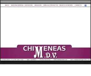 chimeneasmdv.com: CHIMENEAS MDV, Tus mejores chimeneas CORRALES DE BUELNA
www.chimeneasmdv.com, Chimeneas de Diseño, en Cantabria.