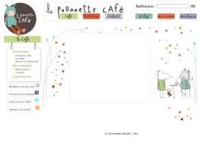 poussette-cafe.net: Le Poussette Café - Café Boutique Ateliers
Le Poussette Café est le premier café spécifiquement prévu pour les parents et leurs jeunes enfants à Paris. Café, Boutique, Ateliers. Restaurant avec bébé.