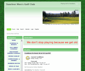 srmensgolf.com: Sunriver Men's Golf Club
Sunriver Men's Golf Club