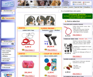 canishop.net: Tous les articles et accessoires pour animaux, matériel de toilettage chiens et chats sur le site La boutique CaniShop
Articles et accessoires pour animaux et materiel de toilettage chiens et chats.