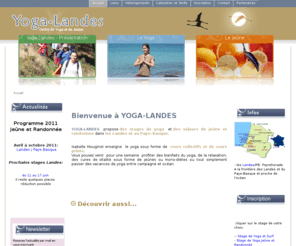 jeuneyoga.com: Bienvenue à YOGALANDES
Centre de bien etre et de ressourcement.