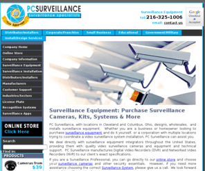 pcsurveillance.net: Surveillance Equipment | PC Surveillance
Get reliable and affordable surveillance equipment from the experts at PC Surveillance. We provide surveillance cameras, kits, systems and much more.