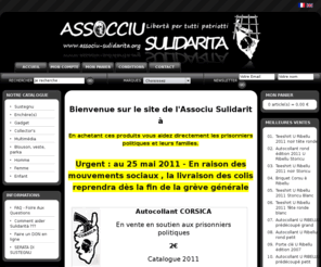 boutiquesulidarita.org: Associu Sulidarità, boutique en ligne de produit U RIBELLU
Boutique en ligne de l'Associu Sulidarità