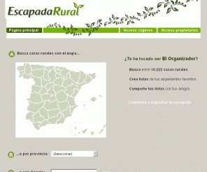 escapadarural.com: Casas rurales con encanto en EscapadaRural.com
Si te gusta el turismo rural, en escapadarural encontrarás la mayor oferta de casas rurales en España.