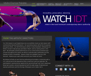 idahodancetheatre.org: IDT | Idaho Dance Theatre
Idaho Dance Theatre