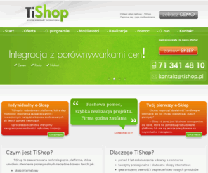 tishop.pl: Sklepy internetowe Wrocław,e-sklepy,oprogramowanie sklepu internetowego,Tishop-Wrocław
Tishop-profesjonalne sklepy internetowe,e-sklepy Wrocław,oprogramowanie sklepu www,sklepy online. Szablony sklepów internetowych Wrocław