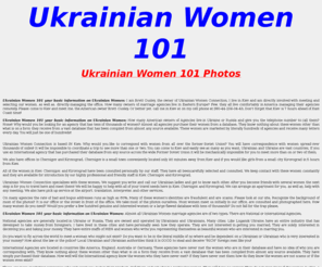 ukrainianwomen101.com: Ukrainian Women 101
Ukrainian Women 101 Information russian women Ukrainian Dating News russian women Pretty Ukrainian Wife> 
<meta name=