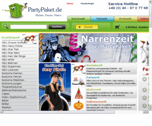 partydecoration.com: PartyPaket.de Klicken.Freuen.Feiern.
Partyideen, Rezepte und Dekorationen für Ihre Themenparty: Kinderfest, Karibik, Italien, Abgetaucht, Mexico, Asien, Oktoberfest, Winter, Weihnachten, Ostern, Tischdekoration