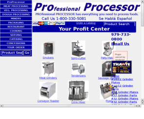 professionalprocesser.com: prox
Meat processing equipment at reasonaable prices.