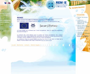 remee.eu: REMEE - Programme Mémoire de l_Eau
Site du projet REMEE