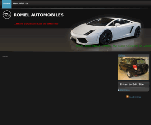 romelautomobiles.com: ROMEL AUTOMOBILES
Joomla! - the dynamic portal engine and content management system