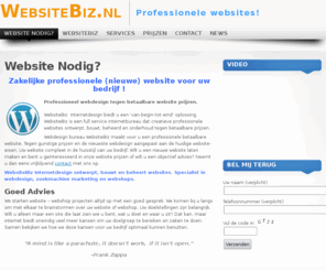 websitebiz.nl: Betaalbare professionele Website, bedrijfswebsite, domeinnaam en website, website maken,
Betaalbare professionele Website, bedrijfswebsite, domeinnaam en website, website maken,