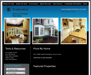 yourpad.com: Prudential American Heritage Real Estate
Prudential American Heritage is a full service Real Estate company. Prudential American Heritage has been dominant force in the Chicago Area Real Estate Market and is committed to quality service. The