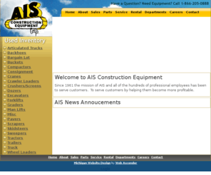 komatsuequipment.com: AIS Construction Equipment | Used Komatsu Excavators | Used Komatsu Dozers
Since 1961 the mission of AIS and all of the hundreds of professional employees has been to serve customers.  To serve customers by helping them become more profitable.