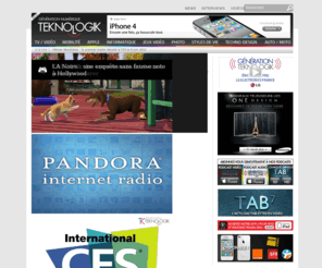 la-bande-digitale.com: TEKNOLOGIK | Infos et tests High-Tech et Lifestyle pour la Génération Numérique
News et tests de smartphones, tablettes, portables, PC et Mac, jeux vidéo, et tout l'univers Apple