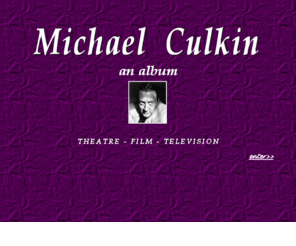 michaelculkin.biz: Michael Culkin - British Television, Theatre and Film actor
Michael Culkin, British TV  Theatre and Film actor