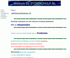 storinghulp.nl: Welkom bij STORINGHULP.NL
