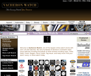 vacheronwatch.com: Vacheron Constantin Watch - Swiss Luxury Watches
Vacheron Constantin watch luxury and malte wrist watch at the lowest prices you can find. We sell vacheron sports, luxury, casual, and dress watches.