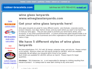 winegiftpromos.com: Wine Gift Promotional Promo Gifts Items for Wine Festivals and Wineries
Find great wine promotional gifts like wine glass lanyards for your wine festivals & wineries.