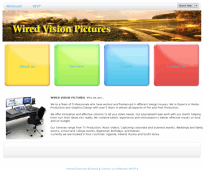 wiredvisio.com: Wired Visio. Videography and Graphics. We are the solution to all your video editing needs.
We