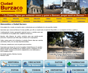 ciudadburzaco.com.ar: Ciudad de Burzaco, Página realizada con amor por un habitante que nacio, crecio en esta ciudad
Pagina de la Ciudad de Burzaco