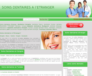 dentistes-maroc.com: Soins Dentaires à l'etranger
Soins dentaires Etranger, Tout sur les soins, implants dentaires, couronnes et dentistes à l'étranger