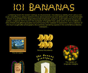 101bananas.com: 101 Bananas
