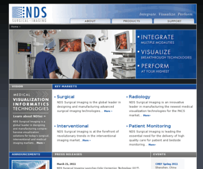 dome.com: NDS Surgical Imaging, a leading medical imaging technology company
NDS Surgical Imaging is the global leader in designing and manufacturing comprehensive medical imaging and integration solutions for todays operative and interventional suites.