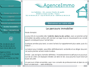 imo83.com: Agence Immo - achat vente villa, appartement à la seyne
Achat villas la seyne sur mer, achat appartements la seyne sur mer, immobiler la seyne sur mer, terrains à la seyne sur mer. Sanary, Six-Fours, Bandol, La Seyne, Toulon, le Var... Ici il fait Bon vivre avec le soleil et les cigales car la nature est belle. Pour vous, voici toutes nos affaires en ligne : maisons, villas, appartements, terrains