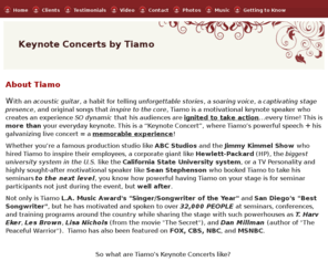 tiamokeynoteconcerts.com: Keynote Concerts by Tiamo
