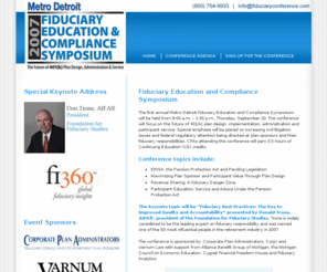 fiduciaryconference.com: Fiduciary Education and Compliance Symposium
