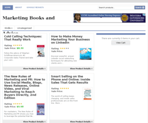 marketingbookstore.com: Marketing Advice Videos and Marketing Books
This site provides the latest marketing advice, marketing videos, and reviews of marketing books...